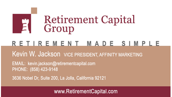 Retirement Capital Group business card