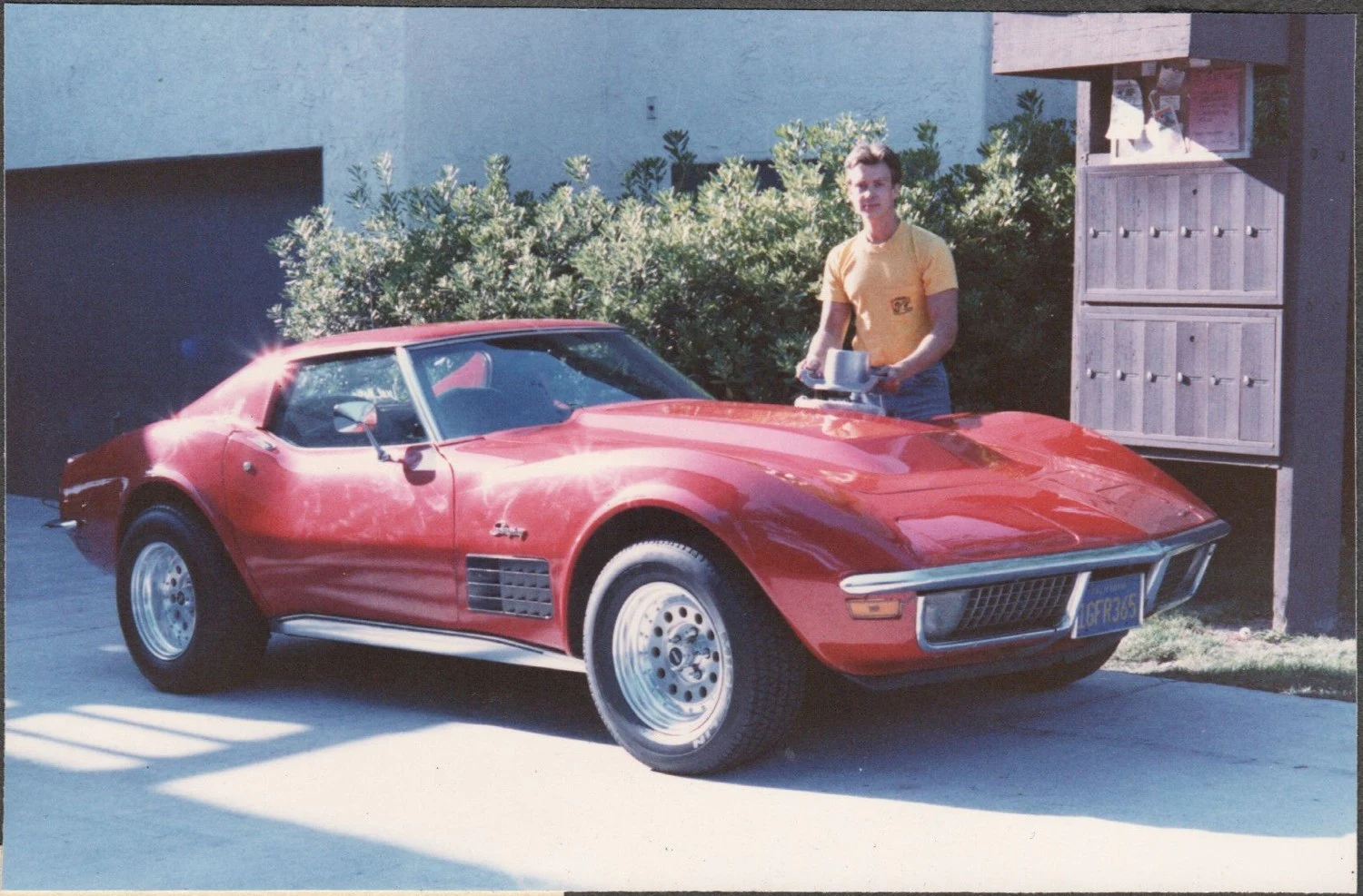 Red 1972 Chevrolet Corvette Coupe