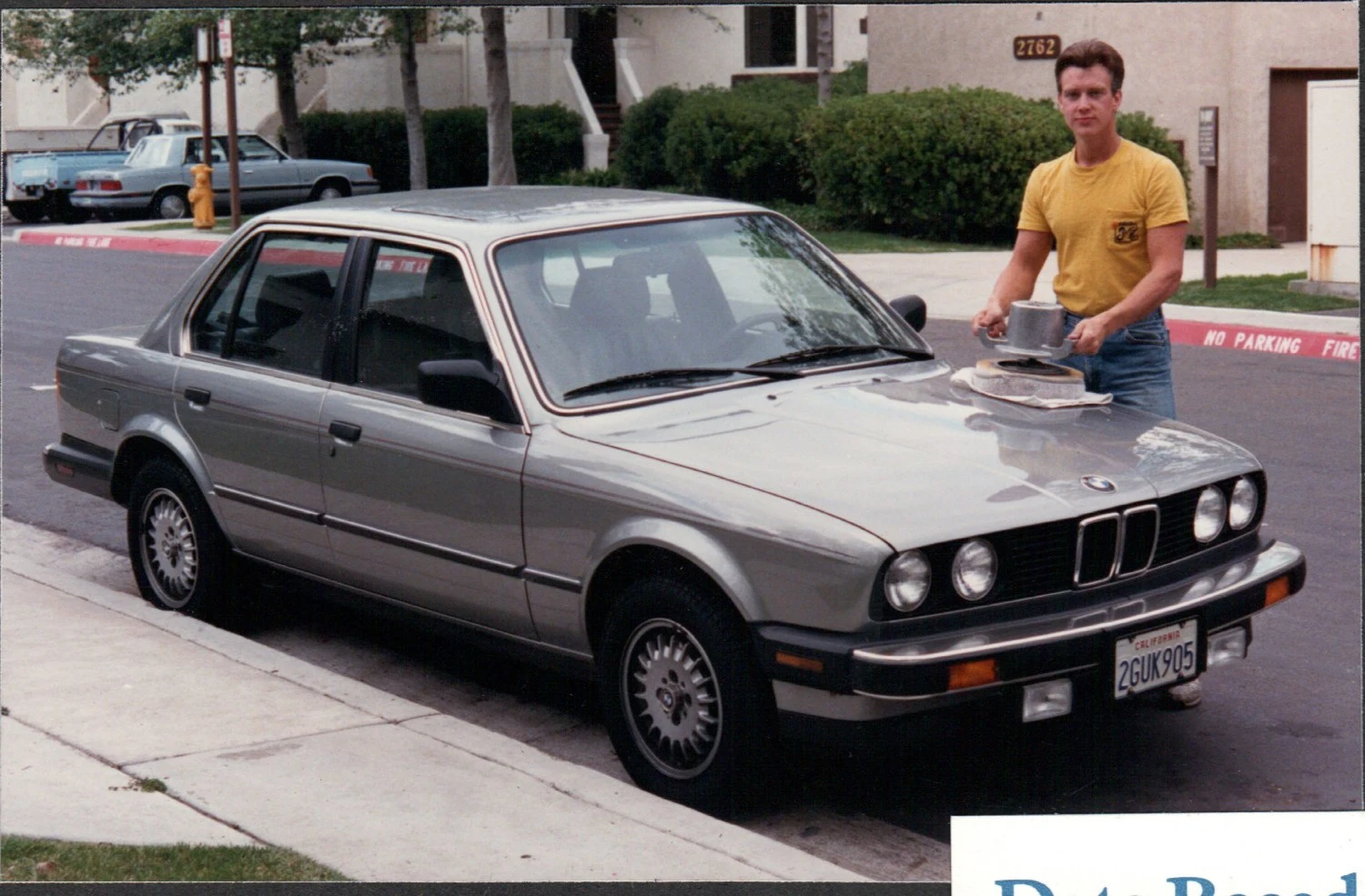 Bronzit Beige 1986 BMW 325i Sedan